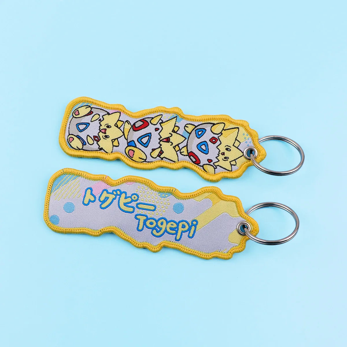 Cute Cloth Keychain and Keyring Accessories - Psyduck, Eevee, Jigglypuff, Gengar, Dragonite + More