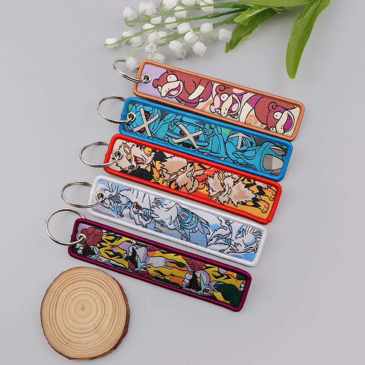 Blastoise, Meowth, Groudon,Totodile, Rayquaza, + More Keyring Accessories