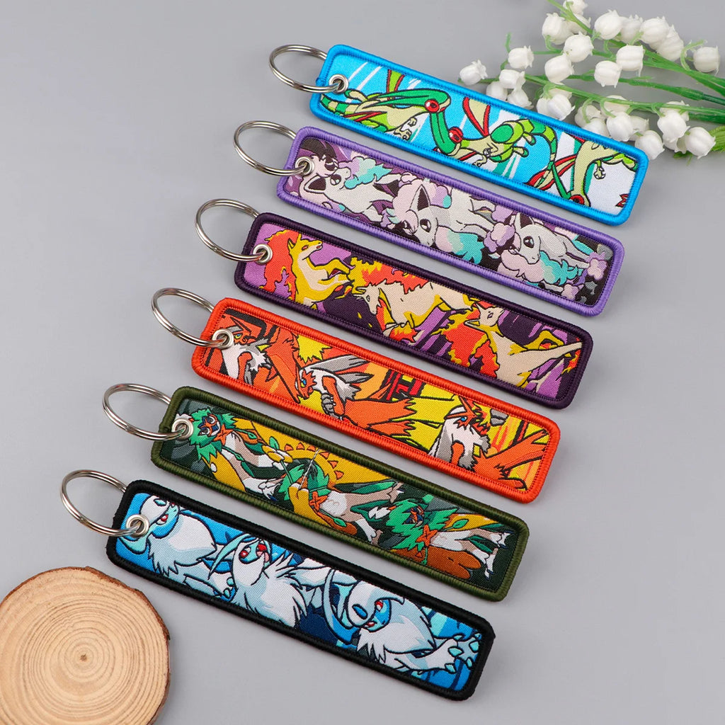 Ponyta, Rapidash, Flygon, Blaziken + More Keychain and Keyring Accessories