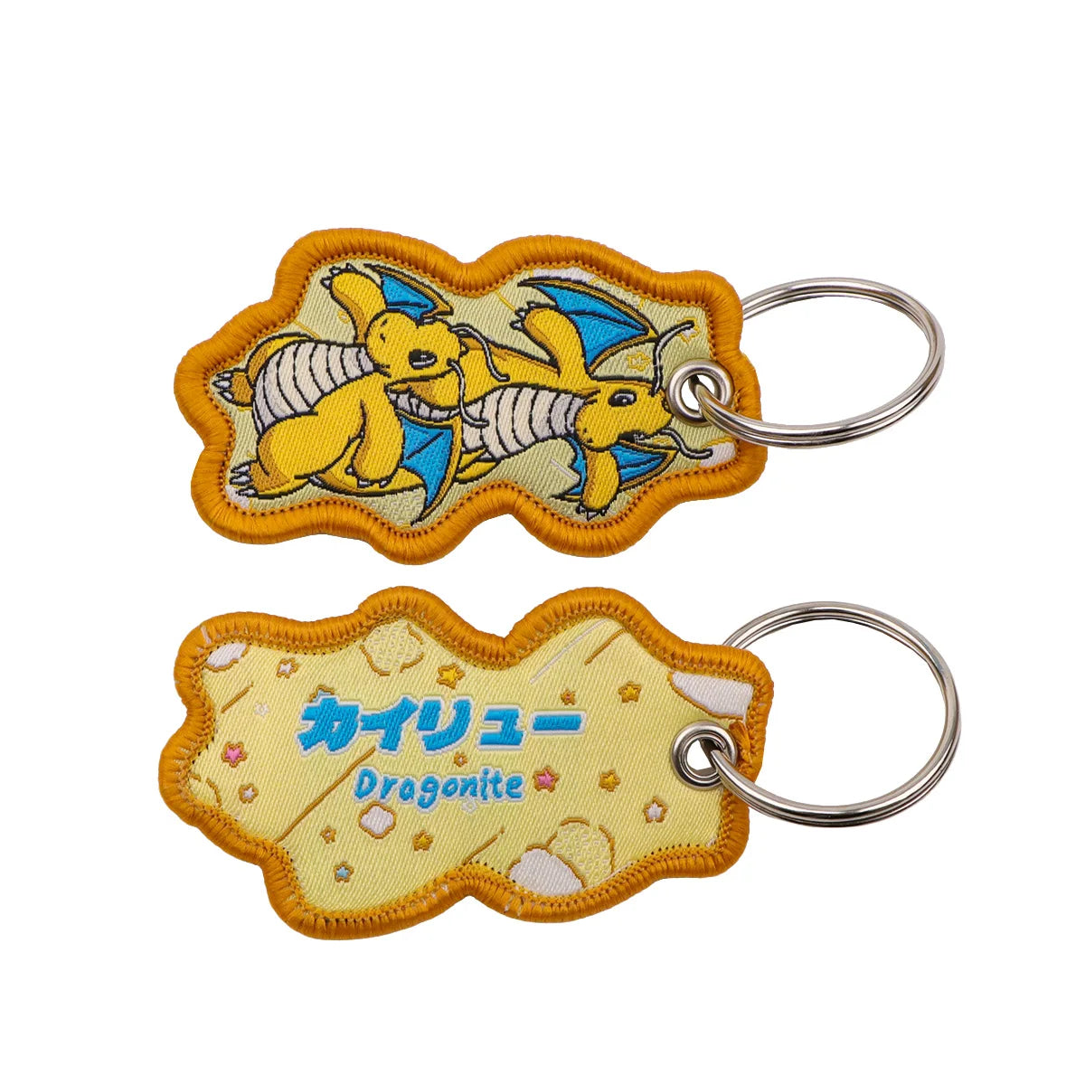 Cute Cloth Keychain and Keyring Accessories - Psyduck, Eevee, Jigglypuff, Gengar, Dragonite + More