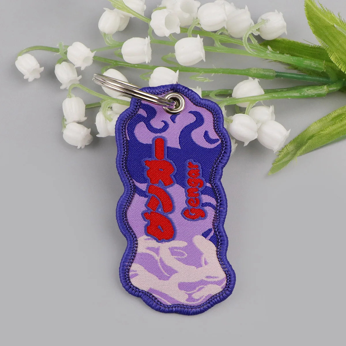 Cute Cloth Keychain and Keyring Accessories - Psyduck, Eevee, Jigglypuff, Gengar, Dragonite + More
