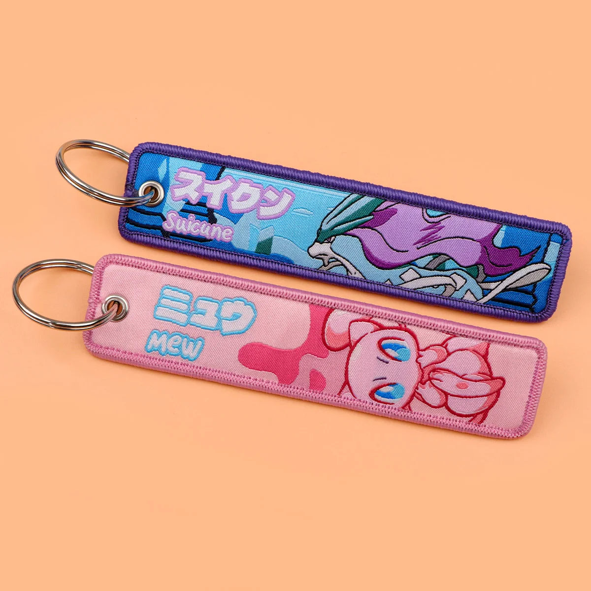 Spiritomb, Houndoom, Pikachu, Sprigatito + Many More Embroidered Keychain and Keyring Accessory Catalog