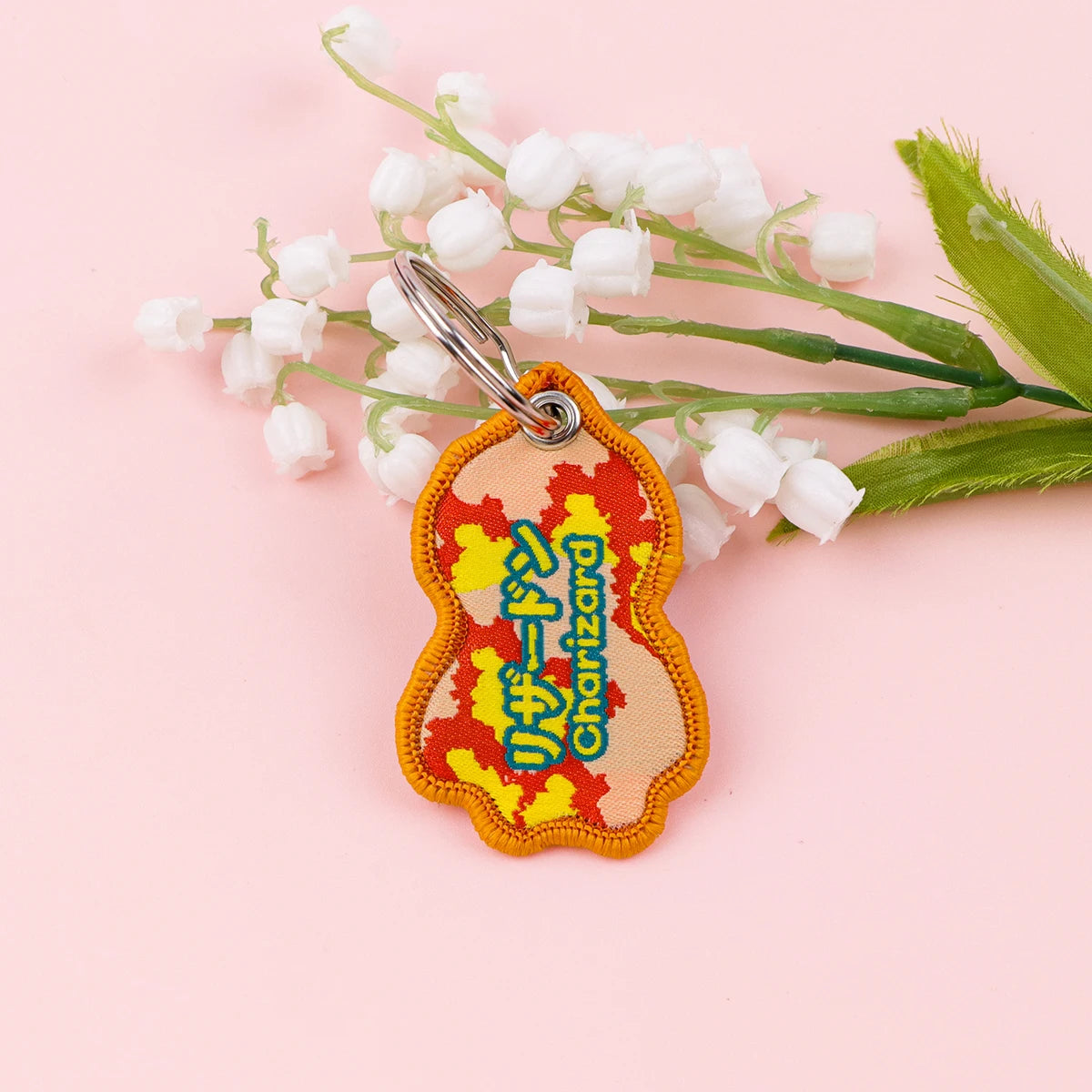 Pikachu And Charizard Cloth Keychain and Keyring Accessories