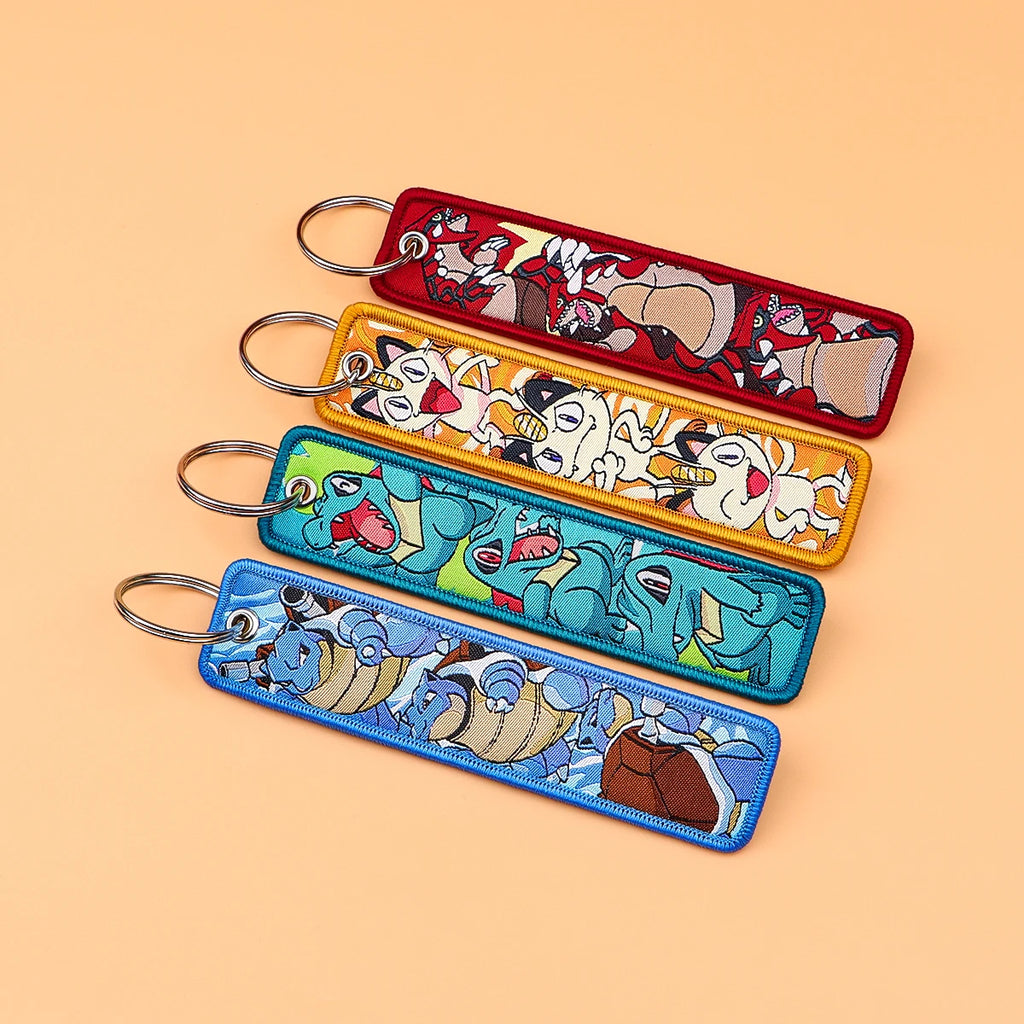 Blastoise, Meowth, Groudon,Totodile, Rayquaza, + More Keyring Accessories