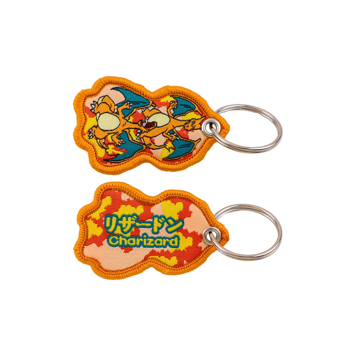 Pikachu And Charizard Cloth Keychain and Keyring Accessories