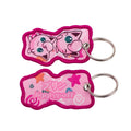 Cute Cloth Keychain and Keyring Accessories - Psyduck, Eevee, Jigglypuff, Gengar, Dragonite + More