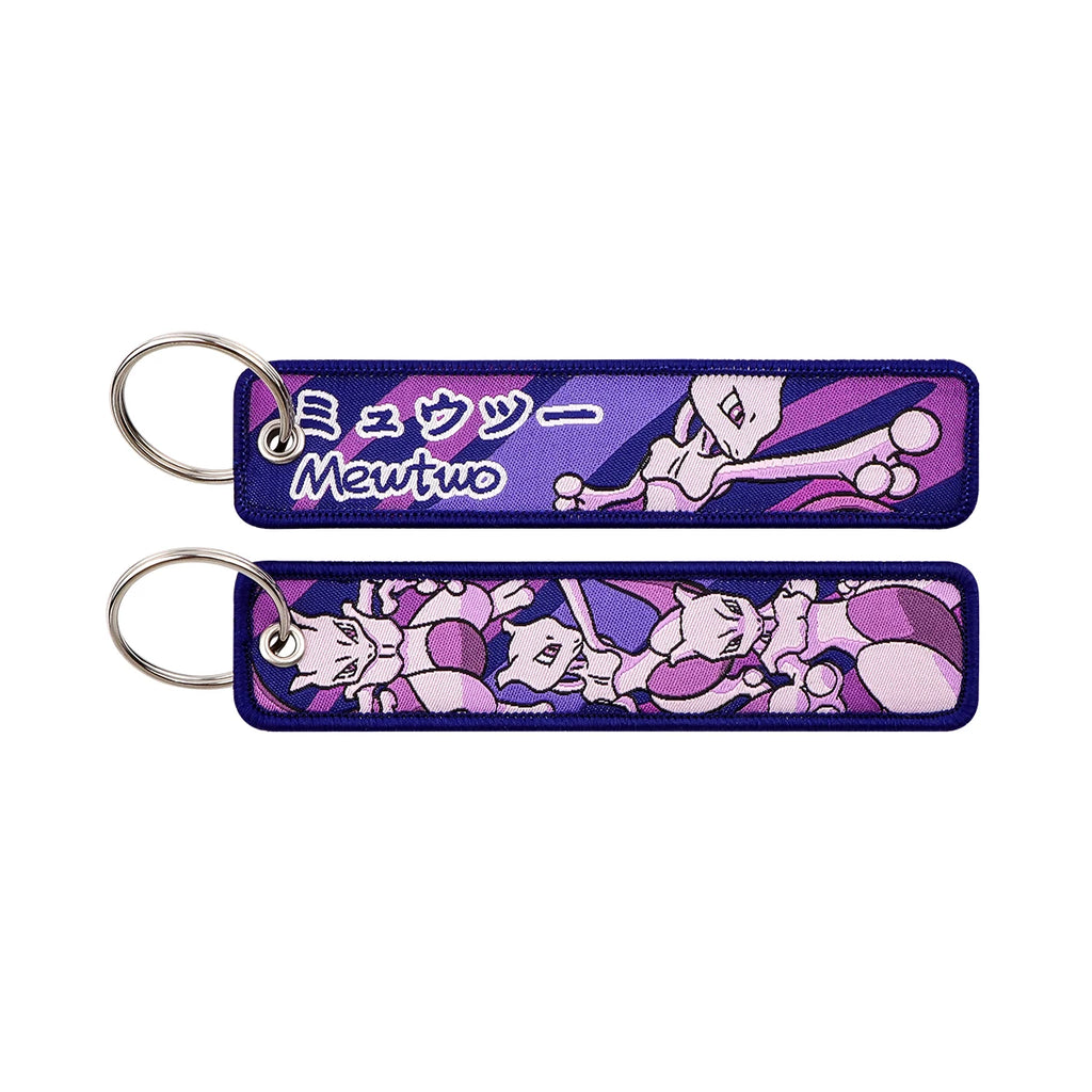 Spiritomb, Houndoom, Pikachu, Sprigatito + Many More Embroidered Keychain and Keyring Accessory Catalog