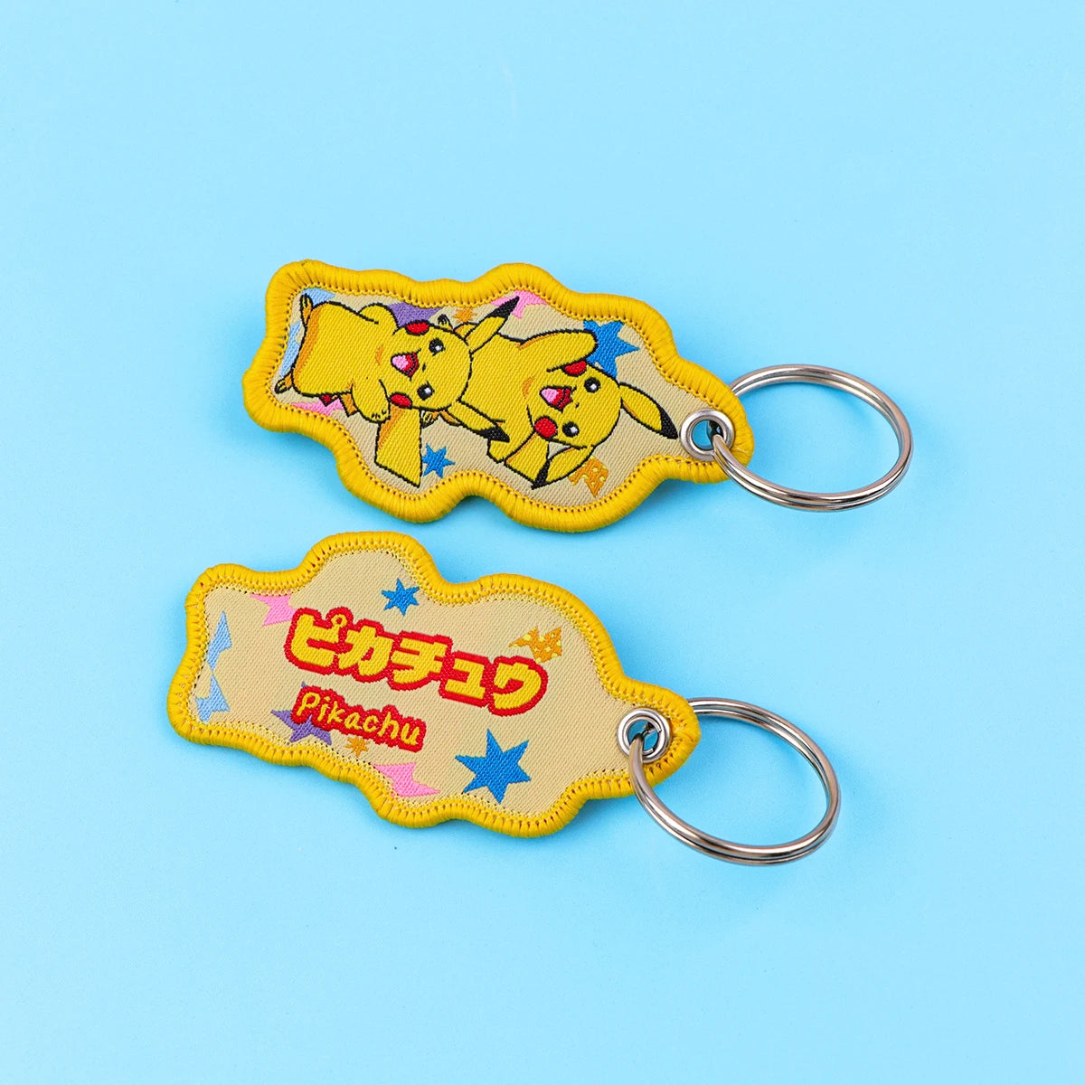 Pikachu And Charizard Cloth Keychain and Keyring Accessories