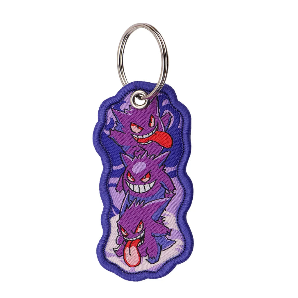 Cute Cloth Keychain and Keyring Accessories - Psyduck, Eevee, Jigglypuff, Gengar, Dragonite + More