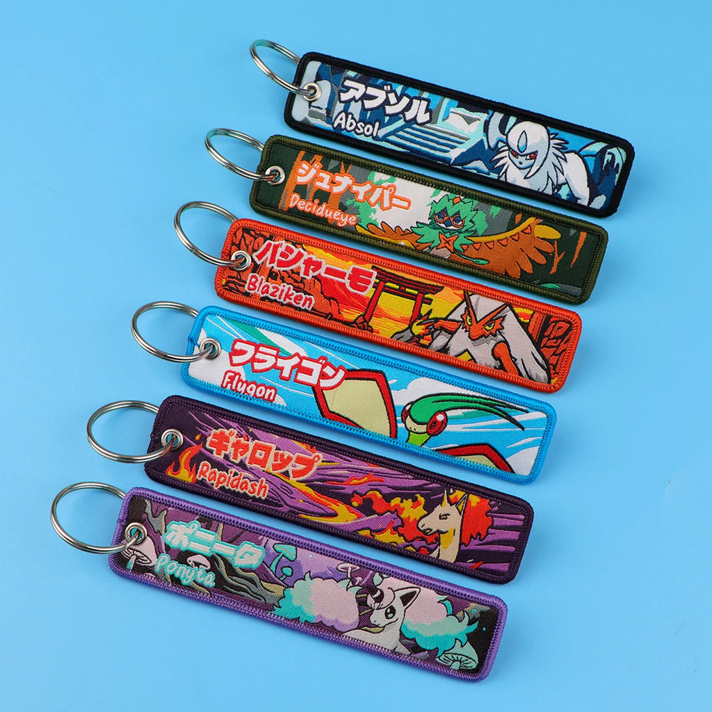 Ponyta, Rapidash, Flygon, Blaziken + More Keychain and Keyring Accessories
