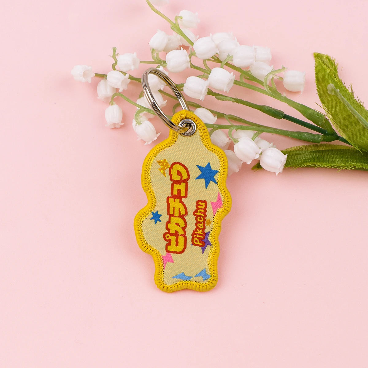 Pikachu And Charizard Cloth Keychain and Keyring Accessories
