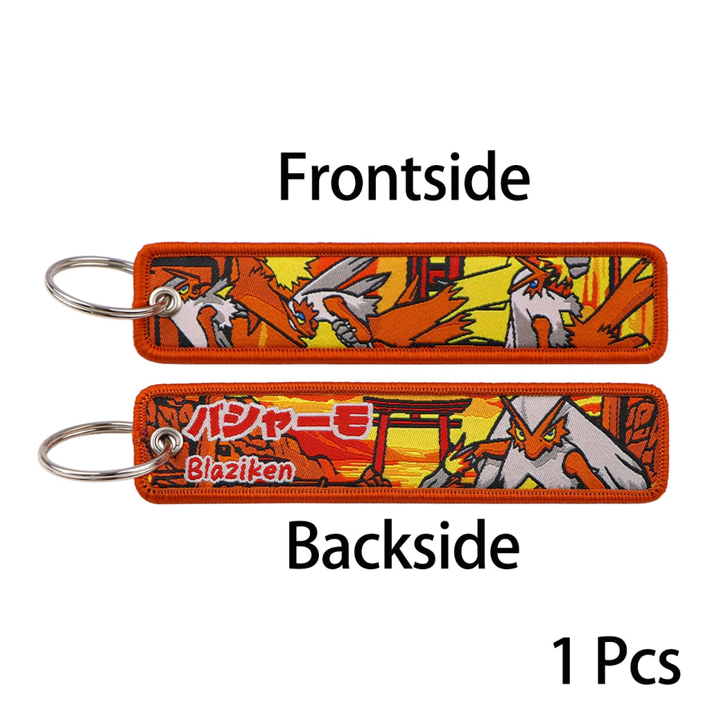 Ponyta, Rapidash, Flygon, Blaziken + More Keychain and Keyring Accessories