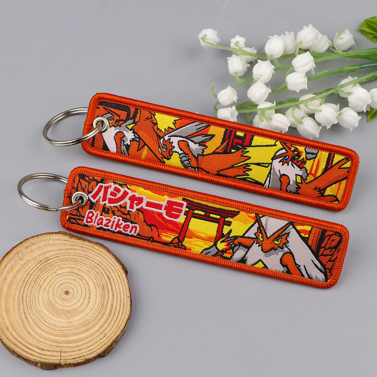 Ponyta, Rapidash, Flygon, Blaziken + More Keychain and Keyring Accessories