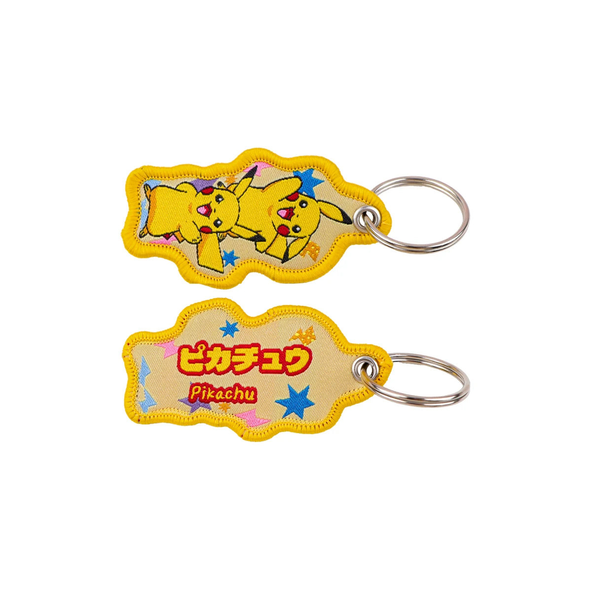 Pikachu And Charizard Cloth Keychain and Keyring Accessories